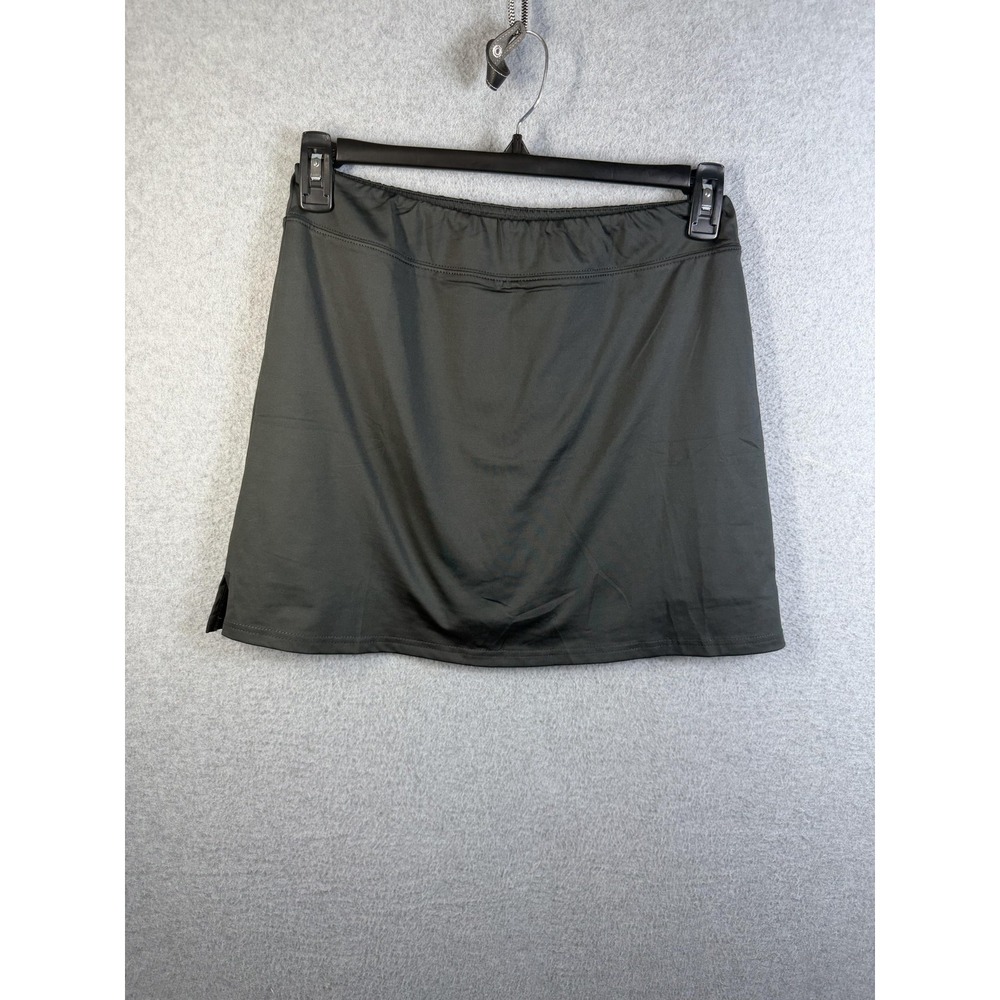 Ekouaer Skort Womens Medium Gray Athletic Running Built In Shorts Tennis